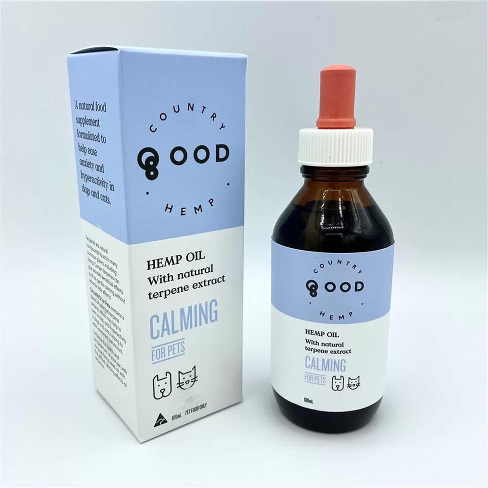 Calming Hemp Oil with terpenes for pets